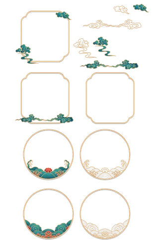 精美边框免扣素材