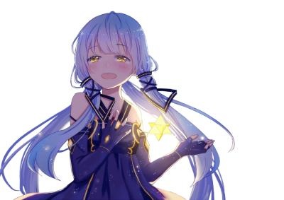 动漫女孩 PNG免抠(400x283)