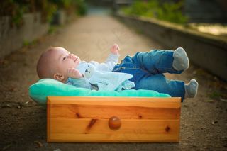 可爱男婴儿图片