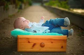 可爱男婴儿图片