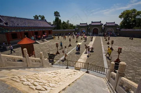 天坛皇穹宇北京印象美图素材