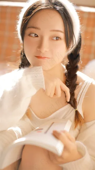 清纯美女学生高清图片