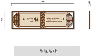 VI导视系统户外导视牌门牌企业医院学校标志标识牌