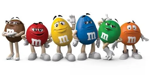 M&M 巧克力豆 PNG免抠(1024x512)