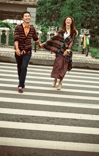 幸福恋人浪漫艺术照外拍写真样片