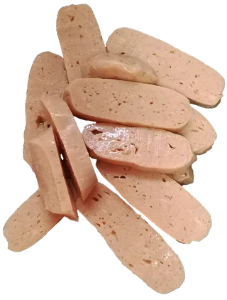 水煎鸡排鲜嫩肉鸡肉饼肉排肉肠切片火腿免抠实物实拍摄影元素素材