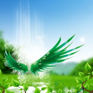 电商蓝色主图模板