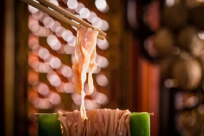 火锅菜品配菜鸭肠鹅肠鸡肠