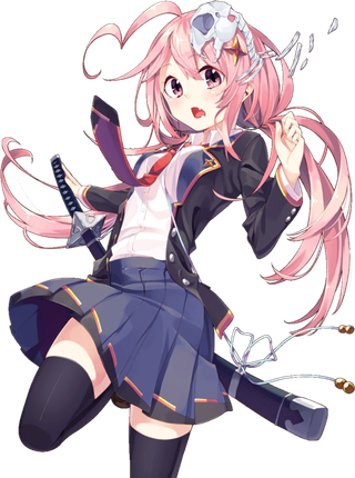 卡通奔跑女孩素材卡通简笔