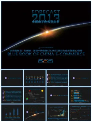 Forecast2013中国电子商务蓝皮书-DCCI简版预览图