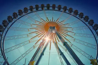 浪漫摩天轮摄影