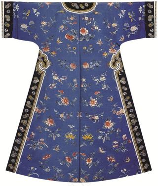 服装样式和花纹图案中国古代官服图片素材