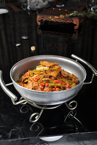 干锅美食焖锅湘菜麻辣香辣纸锅干锅湘之驴