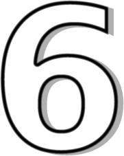 数字 6免抠(181x227)