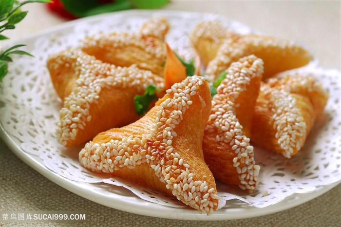 点心木瓜酥的美食图片中华美食