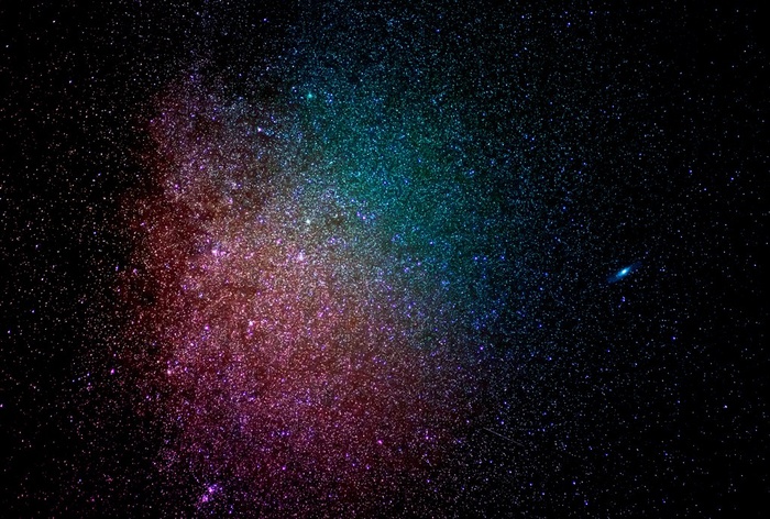唯美星空背景高清图片