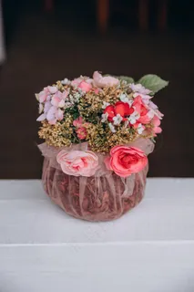 手工扎花花艺图片 手工扎花花艺图片