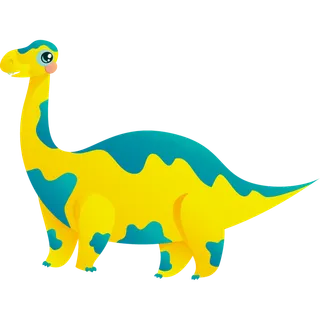 卡通恐龙生日宝宝宴派对素材恐龙派对免扣素材