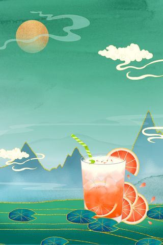 中式古典国潮来袭海报展板宣传背景图PSD设计PS模板素材