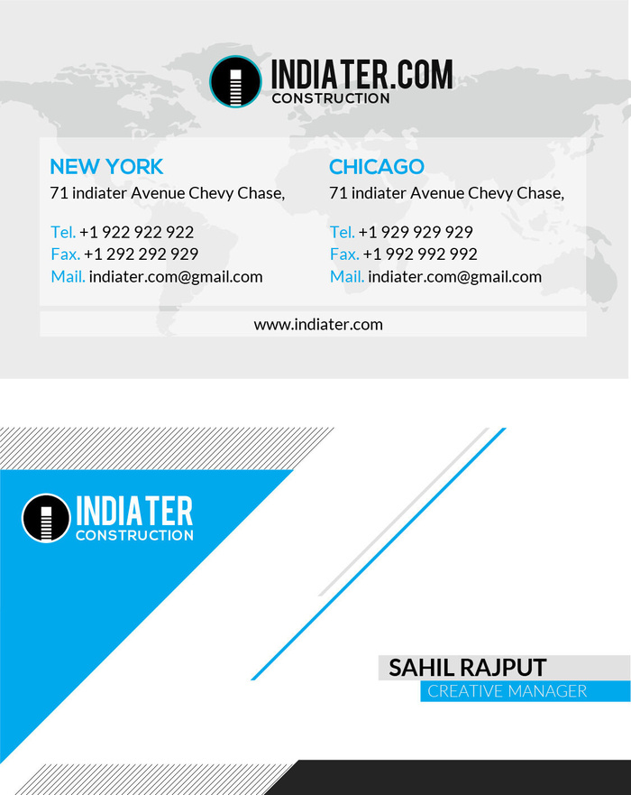 设计 创造 名片