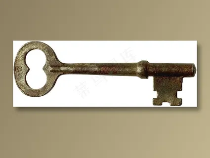 一枚好看的铜钥匙