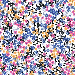 花卉唯美手绘花朵面料纹理手机壳布料面料印花服装矢量图案素材