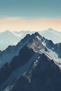 意境山脉云间背景 意境山脉云间背景