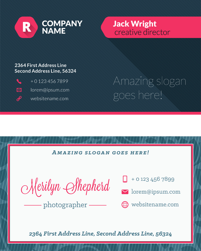 名片模板高档名片公司名片商务名片