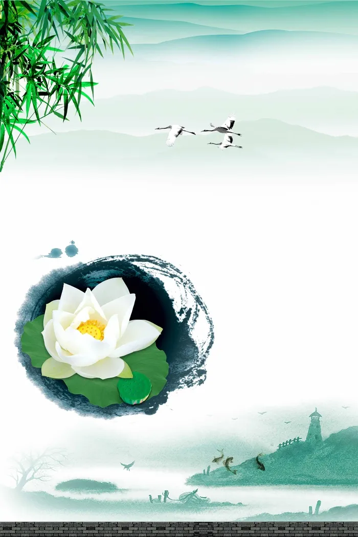 绿色背景 绿色海报背景