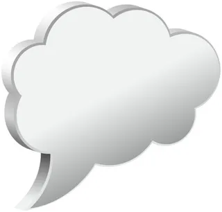 语音气球 PNG免抠