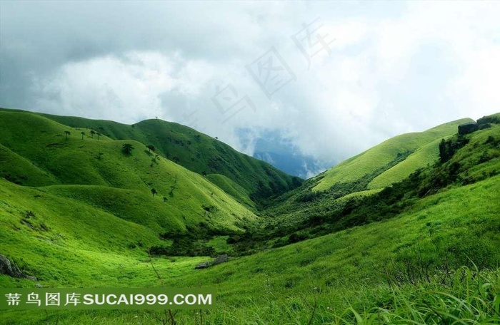 江西武功山优美风景