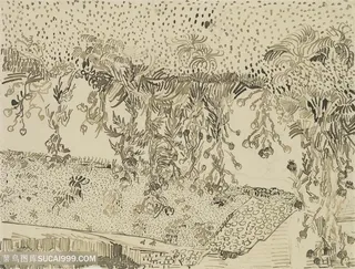 路边的蓟手绘装饰画