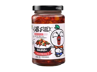 吉香居暴下饭甜辣味超市商品白底图免抠实物摄影png格式图片透明底