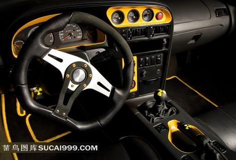 跑车内饰图片素材