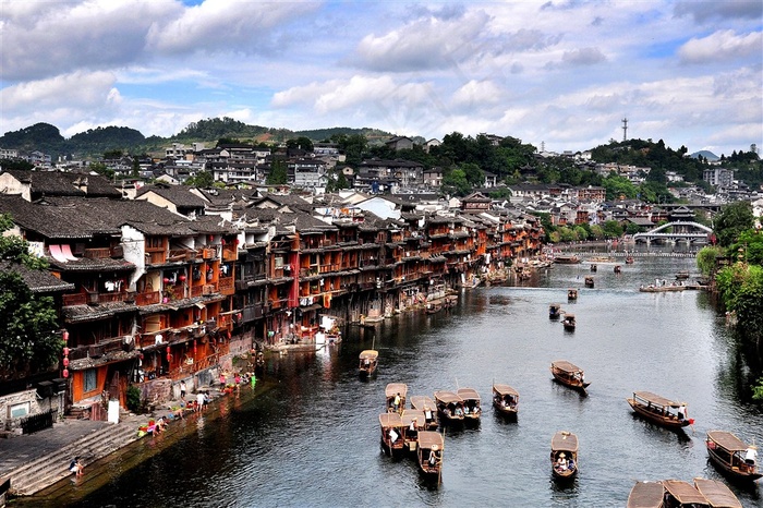 美丽沱江图片