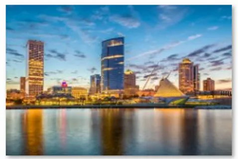 河，海，傍晚，夜景，城市，海边，河边