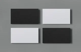 名片样机设计素材