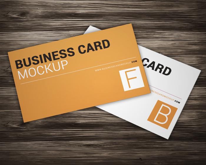 名片样机设计素材