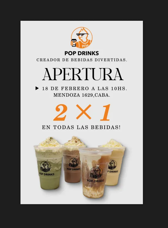 奶茶开业朋友圈海报psd模版下载
