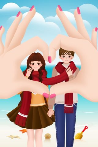 情人节海报七夕海报