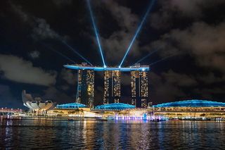 高清唯美城市夜景风景