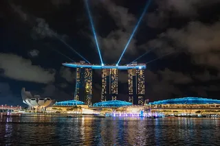 高清唯美城市夜景风景