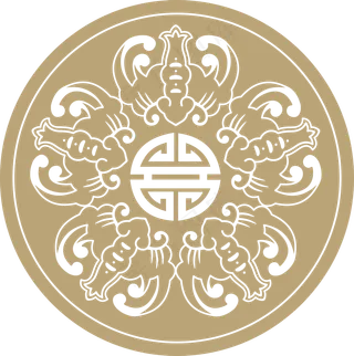 中国风传统吉祥寓意图案古代喜庆祥瑞纹样纹饰PNG免抠