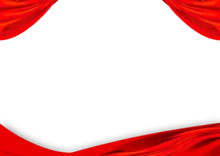 红色飘带免扣素材