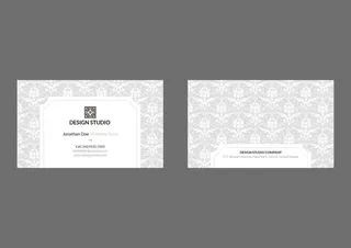 40名片 时尚 潮流 个性 前卫