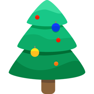 圣诞节圣诞树元素