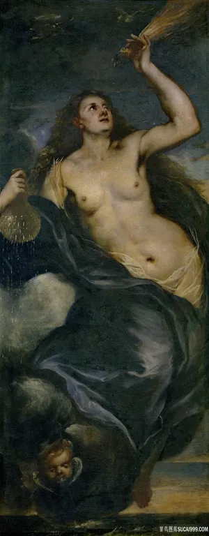 裸体女士油画 裸体女士油画