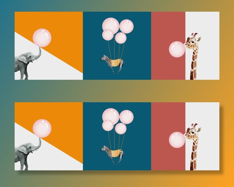 卡通北欧装饰画