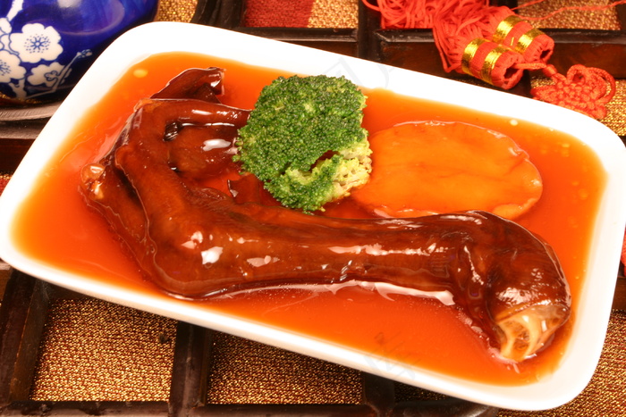 粤菜3376鲍鱼扣鹅掌sdg