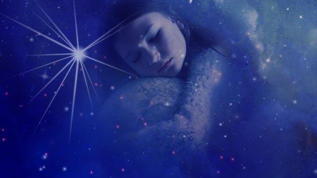 女士, 星星, 梦, 幻想, 超现实的, 想象力, 夜晚